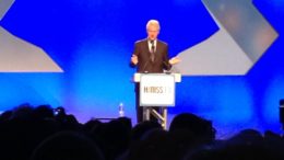 Clinton Speaks at HIMSS
