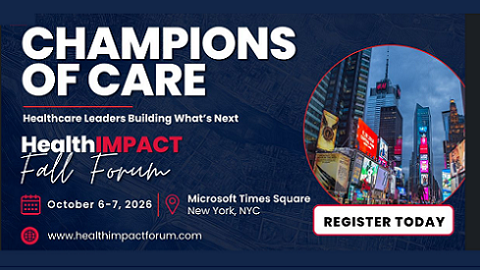 Attend the HealthIMPACT Fall Forum 2026 in NYC