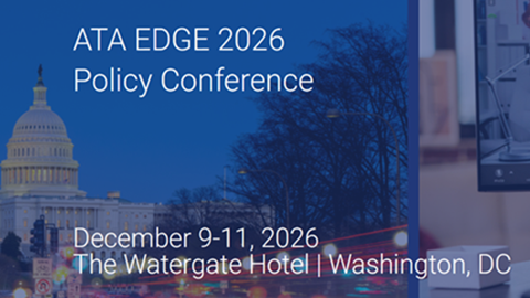 Attend the ATA EDGE 2026 Policy Conference in Washington DC